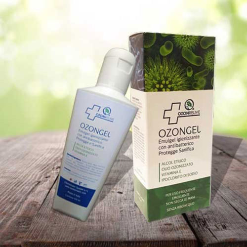 OzonGel - Gel Mani Igienizzante con Antibatterico
